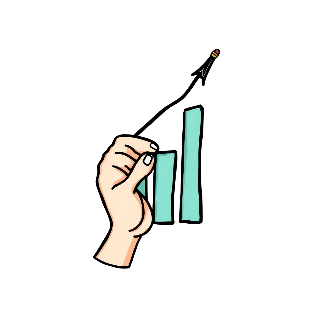 Illustration d'une croissance mesurée